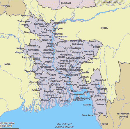 Bangladesh Map